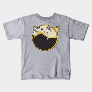 A Cat with a huge mouth Kids T-Shirt